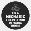 Recherche de un mécanicien autocollants Ingénieur