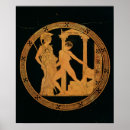 Recherche de monstre rouge posters Classique