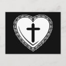 Recherche de amour gothique cartes postales Noir