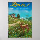 Suche nach davos poster Vintag