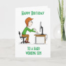 Recherche de informaticien vœux cartes Dessin animé