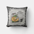 Recherche de halloween fantôme coussins Chat noir
