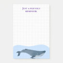 Suche nach whale post it Niedlich