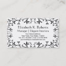 Recherche de de flourish cartes visite Design d'intérieur