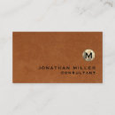 Recherche de initiales personnelles cartes visite Élégant