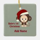 Recherche de singe ornements Noël
