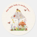 Recherche de petite dame autocollants Baby shower ladybug