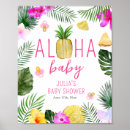 Recherche de ananas rose posters Luau