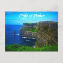 Recherche de falaises moher cartes postales Irish