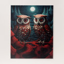 Suche nach niedliche eule puzzle Mond