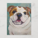Suche nach pet painting postkarten Bulldog