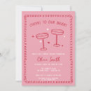 Recherche de unique bridal shower invitations Champagne