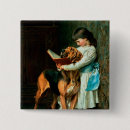 Suche nach mädchen und hund buttons Haustier