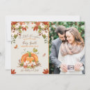 Recherche de citrouille de thanksgiving vœux cartes Automne