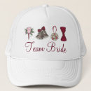 Recherche de rose de mariage casquettes Équipe