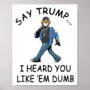 Suche nach dumm poster Kampagne