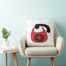 Recherche de téléphone coussins Rouge