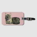 Recherche de minou bagages étiquettes Chat