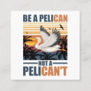 Suche nach pelikan visitenkarten Tier