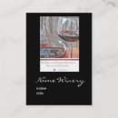 Recherche de négociant cartes visite Établissement vinicole