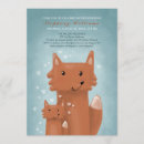 Recherche de illustration de renard invitations Mignon