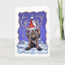 Recherche de caribou noël cartes Animal