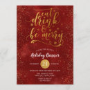 Recherche de boire invitations Feuille d'or