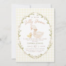 Recherche de canard baby shower invitations En vichy