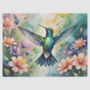 Suche nach kolibri blumen seidenpapier Aquarell