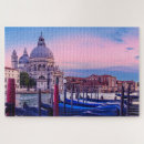 Recherche de grand canal puzzles Coucher de soleil
