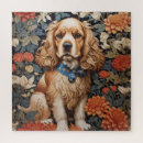 Recherche de cocker spaniel puzzle Animal