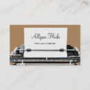 Suche nach freelance writer visitenkarten Schreibmaschine