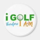 Recherche de golf drôle magnets Humour