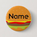 Recherche de insigne de nourriture badges Hamburger