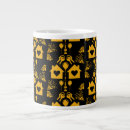 Recherche de noir et jaune tasses Pour eux