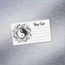 Recherche de yin yang cartes visite Noir et blanc