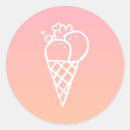 Recherche de icecream autocollants Crème glglace