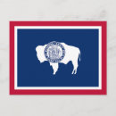 Suche nach wyoming flagge postkarten Begierig