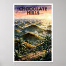 Recherche de vintage chocolate posters De voyage rétro