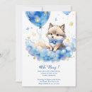 Recherche de wolf baby shower Mignon