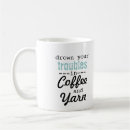 Recherche de tricotage classiques tasses Fil