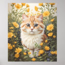 Recherche de chat jaune posters Pour elle