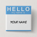 Suche nach hallo ist mein name knopf buttons Party