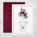 Recherche de red wine invitations Vin
