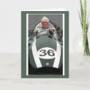 Recherche de sport automobile vœux cartes Vintage