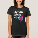 Recherche de acrylique tshirts Fluide