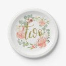 Recherche de paper assiettes Floral