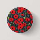 Recherche de coquelicot badges Rouge