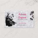 Recherche de habillage cartes visite Styliste