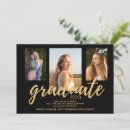 Recherche de gold graduation invitations Fête de graduation